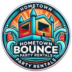 hometown bounce party rentals logo