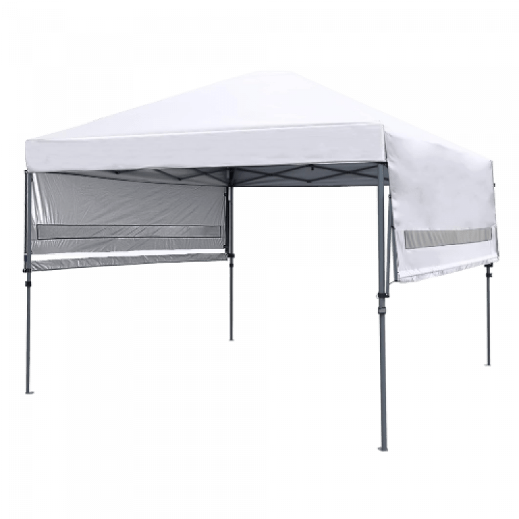 10' x 10' Commercial Canopy w/ 3' awnings