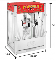 Popcorn20Machine201620oz20 201.jpg 1707679217 B) 12 Ounce Popcorn Machine