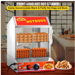 Screenshot 20241008 221701 1728582513 E) Hot Dog Steamer Machine