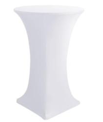 Cocktail Linen White Stretch